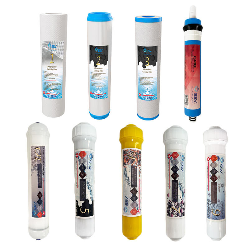 فیلتر تصفیه کننده آب اس اس وی مدل H920 مجموعه 9 عددی فیلتر تصفیه کننده آب اس اس وی مدل H920 مجموعه 9 عددی