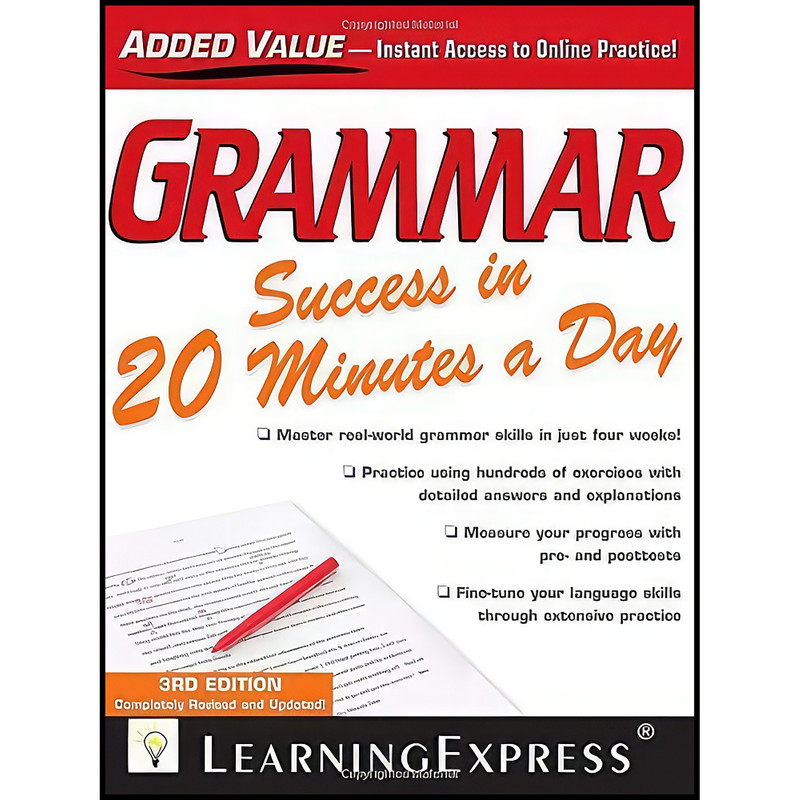 کتاب Grammar Success in 20 Minutes a Day اثر LLC LearningExpress انتشارات Learningexpress, Llc