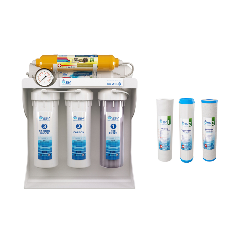 دستگاه تصفیه کننده آب اس اس وی مدل UltraPro X600 به همراه فیلتر بسته 3 عددی