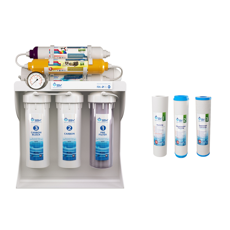 دستگاه تصفیه کننده آب اس اس وی مدل UltraPro X700 به همراه فیلتر بسته 3 عددی