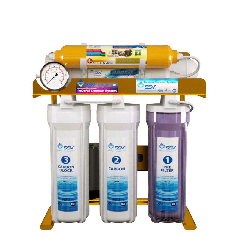 دستگاه تصفیه کننده آب اس اس وی مدل MaxGold X600 دستگاه تصفیه کننده آب اس اس وی مدل MaxGold X600