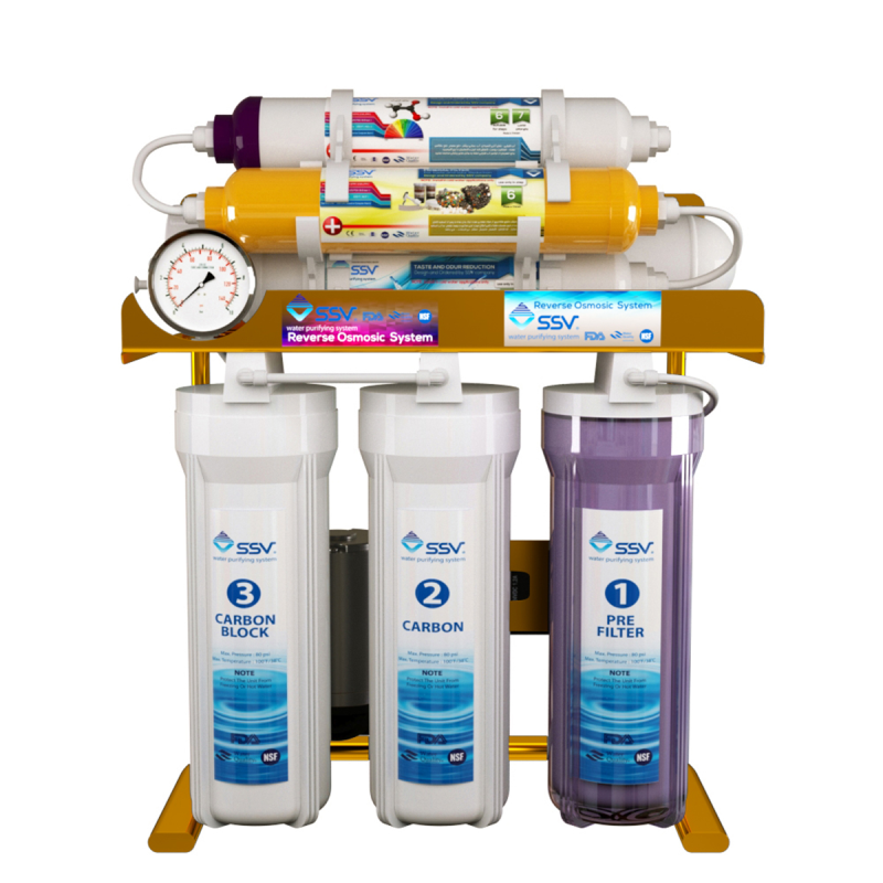 دستگاه تصفیه کننده آب اس اس وی مدل MaxGold X700