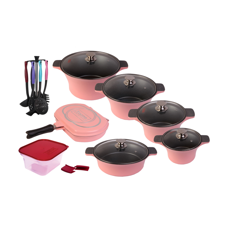 سرویس پخت و پز 22 پارچه تکنو مدل آناهیتا سرویس پخت و پز 22 پارچه تکنو مدل آناهیتا