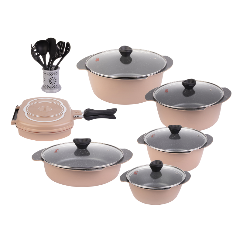 سرویس پخت و پز 21 پارچه تکنو مدل پروانه