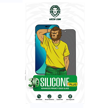 گلس گوشی اپل iPhone 13 pro max / 14 Plus گرین حریم شخصی مدل Silicone-Pry-Plus