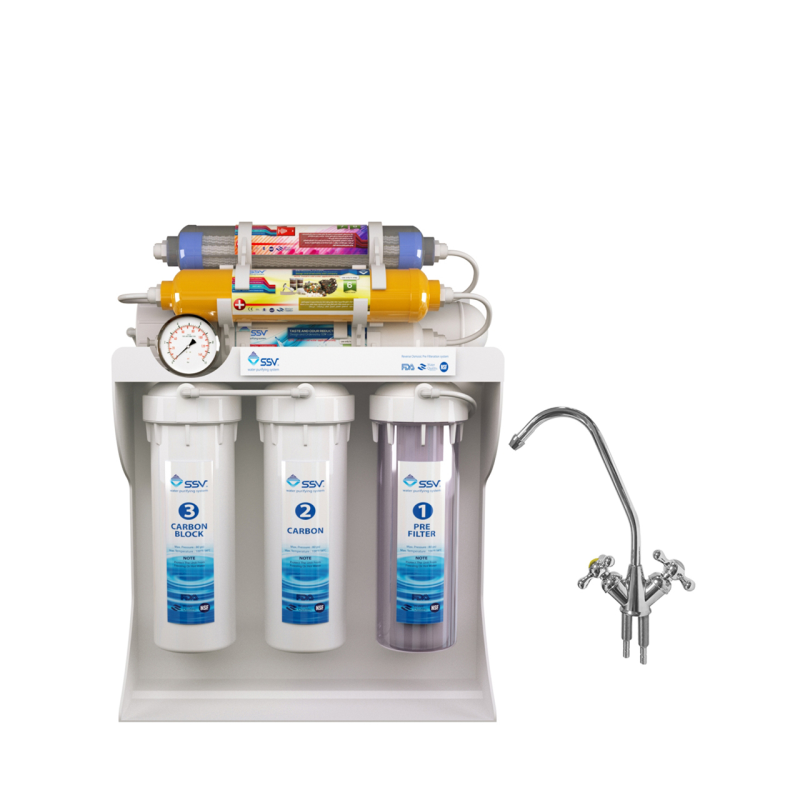 دستگاه تصفیه کننده آب اس اس وی مدل UltraPro 2W X1000 به همراه شیر دوکاره