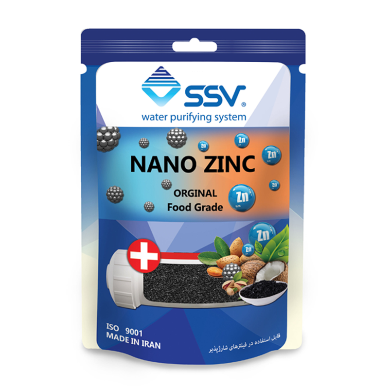 شارژ فیلتر دستگاه تصفیه آب اس اس وی مدل NanoZinc وزن 140 گرم