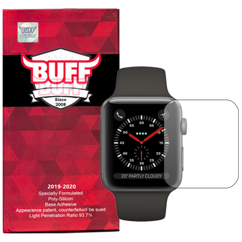 گلس اپل واچ 42 میلی متری بوف مدل Hg01