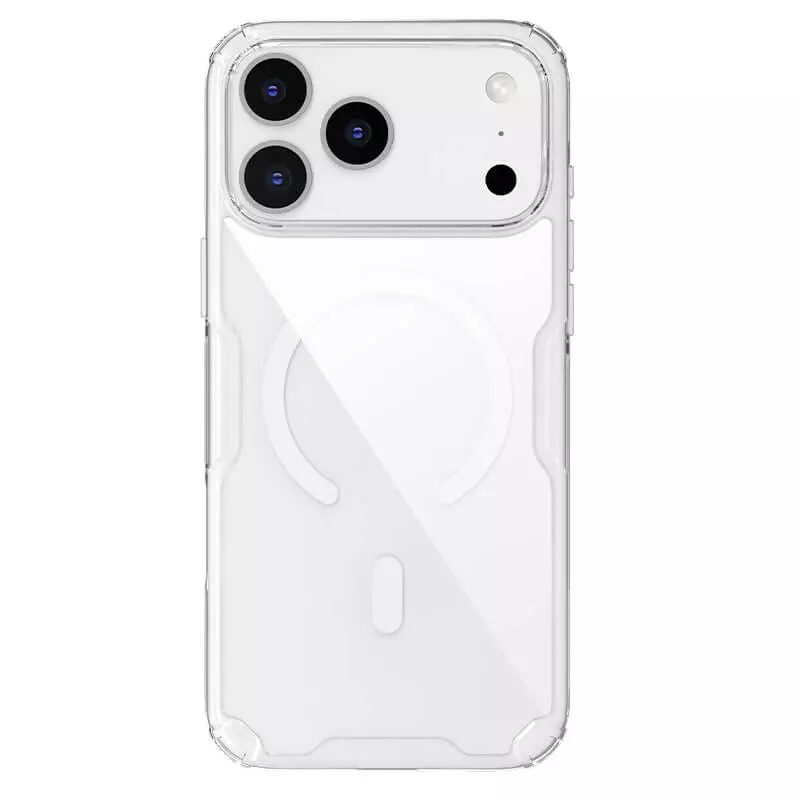 کاور نیلکین مدل Nature TPU Pro Magnetic مناسب برای گوشی موبایل اپل iPhone 17 Pro Max کاور نیلکین مدل Nature TPU Pro Magnetic مناسب برای گوشی موبایل اپل iPhone 17 Pro Max