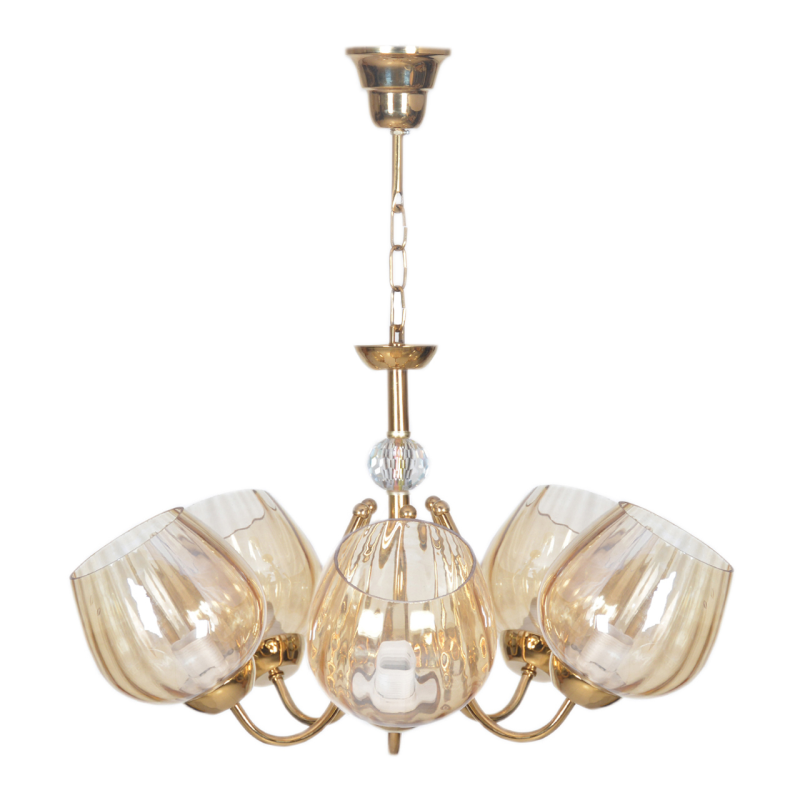 لوستر پنج شعله چشمه نور کد AB807.5