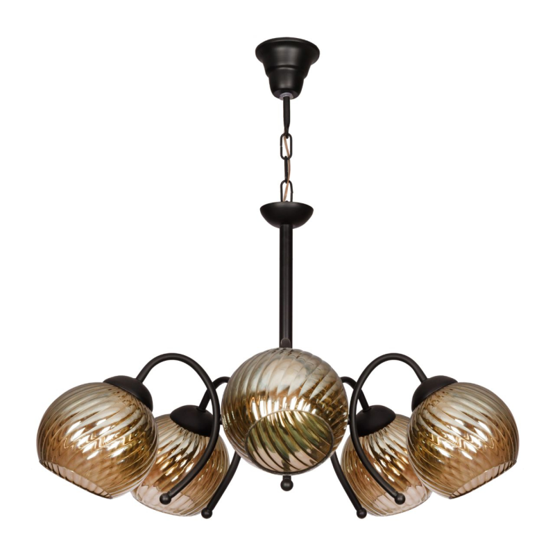 لوستر 5 شعله چشمه نور کد 882/5BK