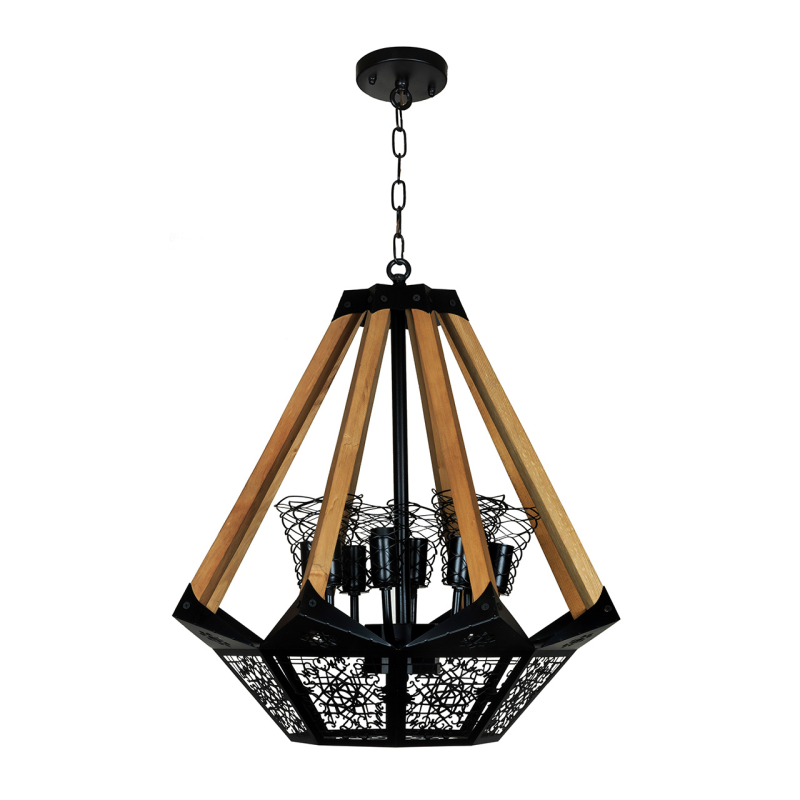 لوستر هشت شعله چشمه نور کد 2230/8BK