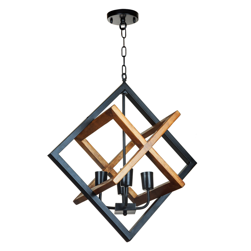 لوستر آویز 4 شعله چشمه نور کد 2238/4