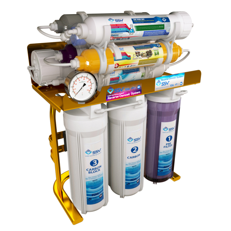 دستگاه تصفیه کننده آب اس اس وی مدل MaxGold 2W X1150