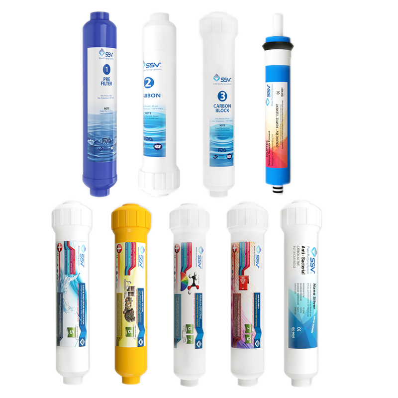 فیلتر دستگاه تصفیه آب اس اس وی مدل L910 بسته 9 عددی