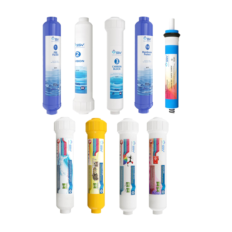 فیلتر دستگاه تصفیه آب اس اس وی مدل L900 بسته 9 عددی
