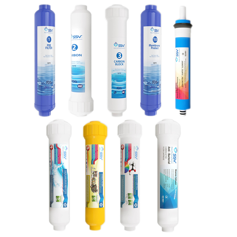 فیلتر دستگاه تصفیه آب اس اس وی مدل L920 بسته 9 عددی
