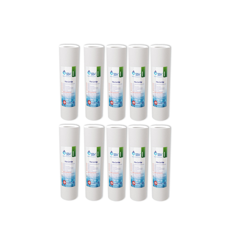 فیلتر دستگاه تصفیه آب اس اس وی مدل H-P.P بسته 10 عددی