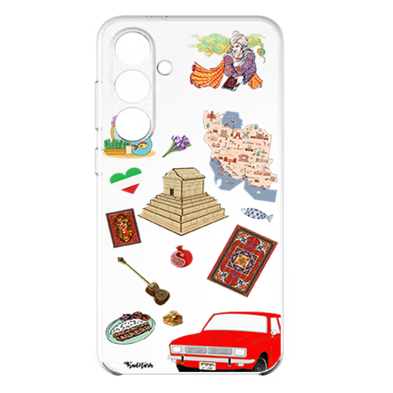 کاور گوشی طرح Iran مناسب برای گوشی موبایل سامسونگ Galaxy S24 Fe  