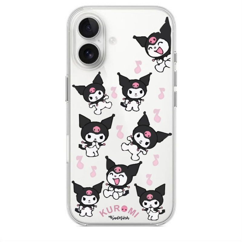 کاور طرح Kuromi مناسب برای گوشی موبایل اپل iPhone 16
