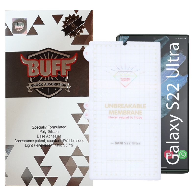 گلس گوشی سامسونگ گلکسی S22 الترا بوف مدل Hydrogel-G