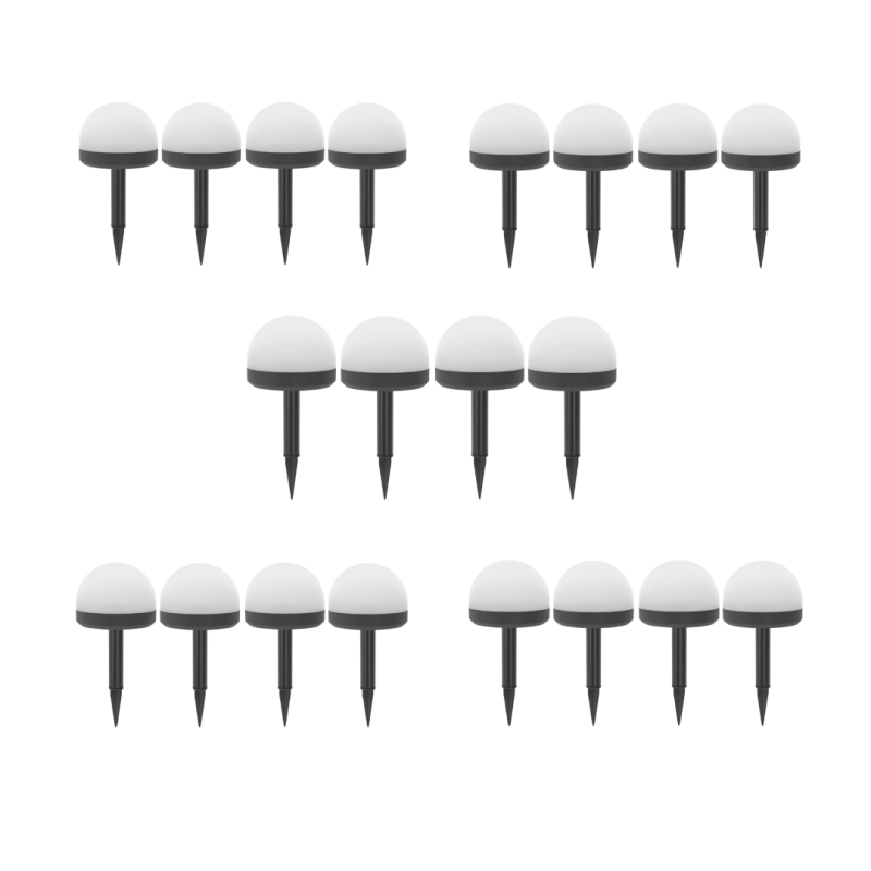 چراغ‌های پارکی خورشیدی سولونیکس مدل BellHowell مجموعه‌ 20 عددی