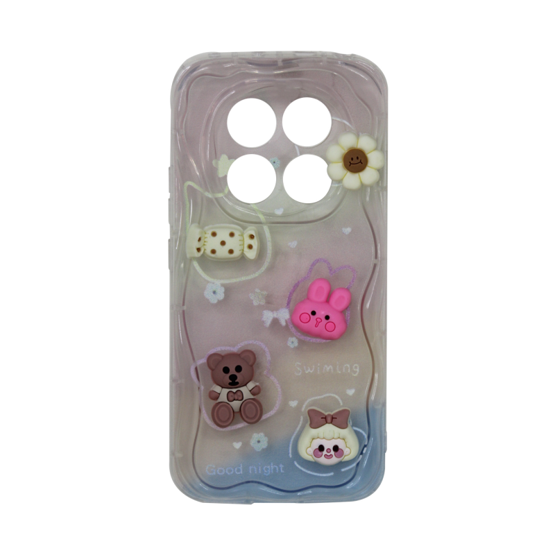 کاور مدل عروسکی فانتزی طرح کیوت مناسب برای گوشی موبایل شیائومی Redmi Note 14 Pro 4G