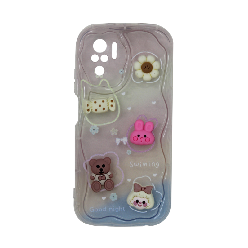 کاور مدل عروسکی فانتزی طرح کیوت مناسب برای گوشی موبایل شیائومی Redmi Note 10 4G / Redmi Note 10S