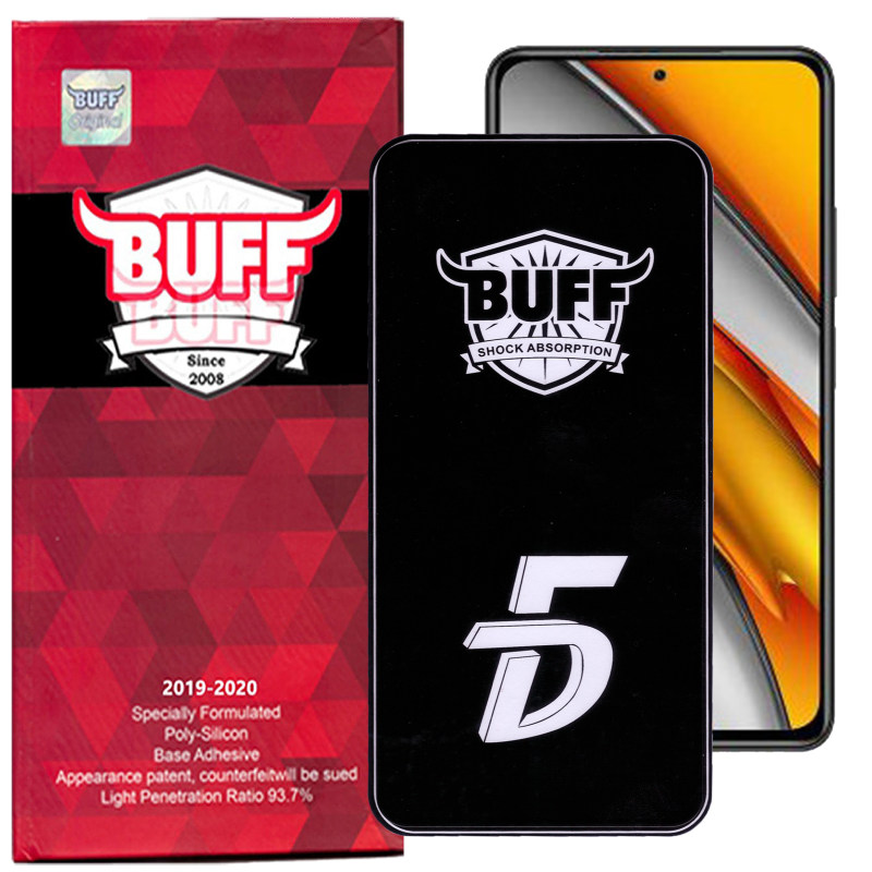 گلس گوشی شیائومی K40/K40 پرو /K40 پرو پلاس/پوکو F3 / 11i / K30 /پ وکو X2 /پوکو X3/ X3 NFC / X3 پرو /10T لایت 5G / 10T 5G / 10T پرو 5G بوف مدل F33 5D