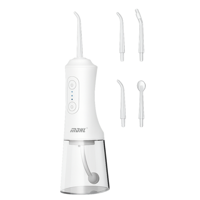 دستگاه شست و شوی دهان و دندان شارژی ام دی اچ ال مدل MD-6690 به همراه 4 سری