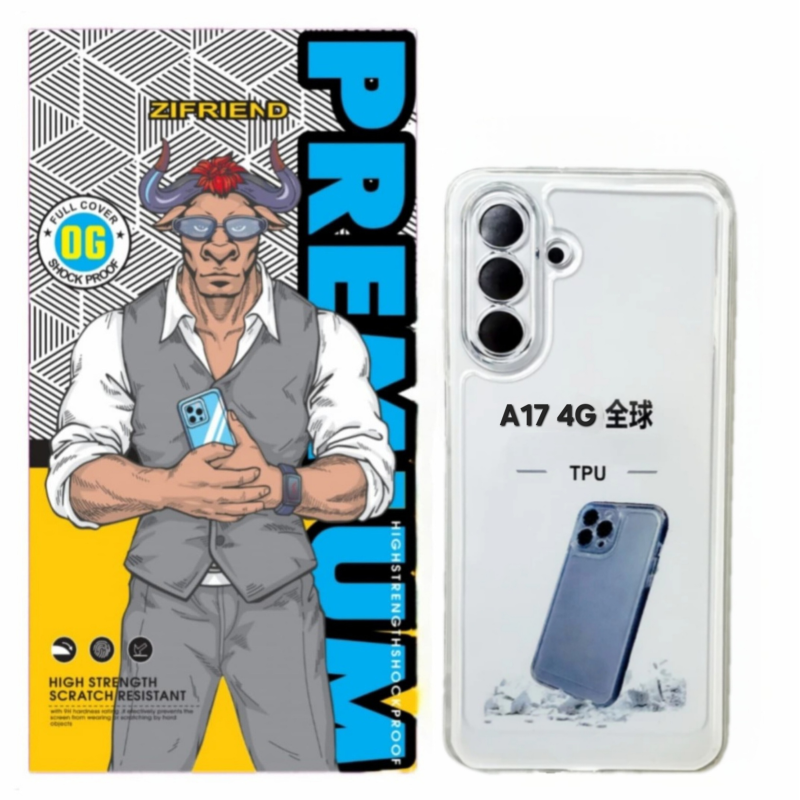 کاور زیفرند مدل ژله ای محافظ لنز مناسب برای گوشی موبایل سامسونگ Galaxy A17 4G