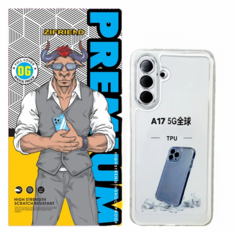 کاور زیفرند مدل ژله ای محافظ لنز مناسب برای گوشی سامسونگ Galaxy A17 5G