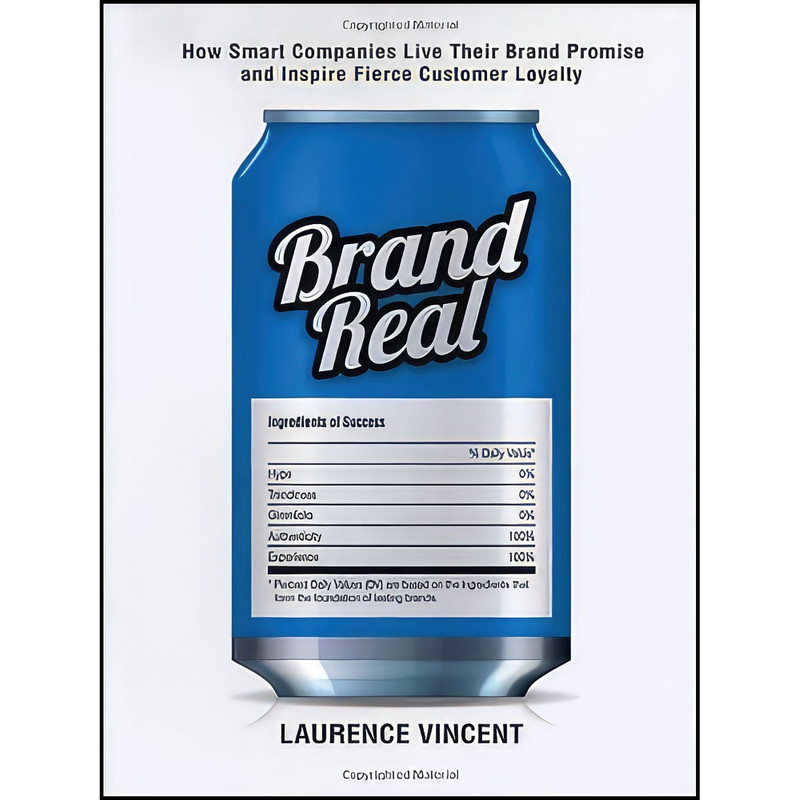 کتاب Brand Real اثر Laurence Vincent انتشارات AMACOM