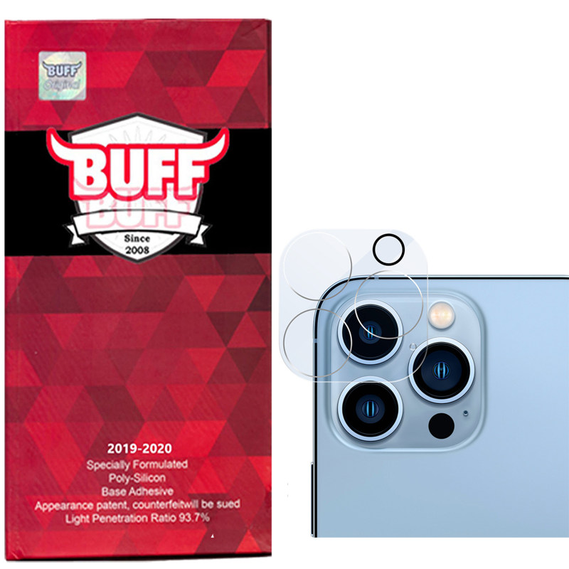 محافظ لنز دوربین گوشی اپل Iphone 13 Pro Max /13 Pro بوف مدل Clear 