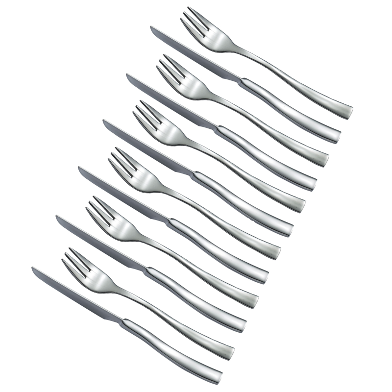 سرویس کارد و چنگال 12 پارچه 6 نفره جی فی نی مدل 185