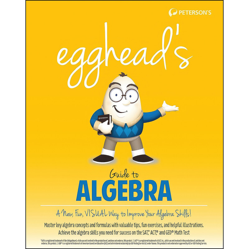 کتاب eggheads Guide to Algebra اثر Peterson s انتشارات Petersons