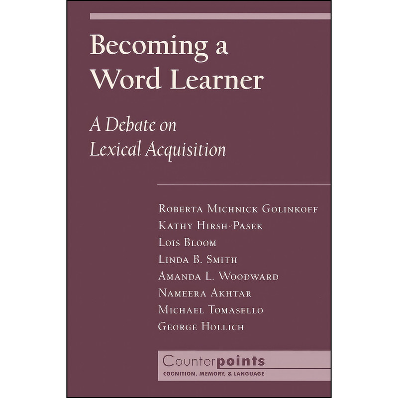 کتاب Becoming a Word Learner اثر جمعي از نويسندگان انتشارات Oxford University Press