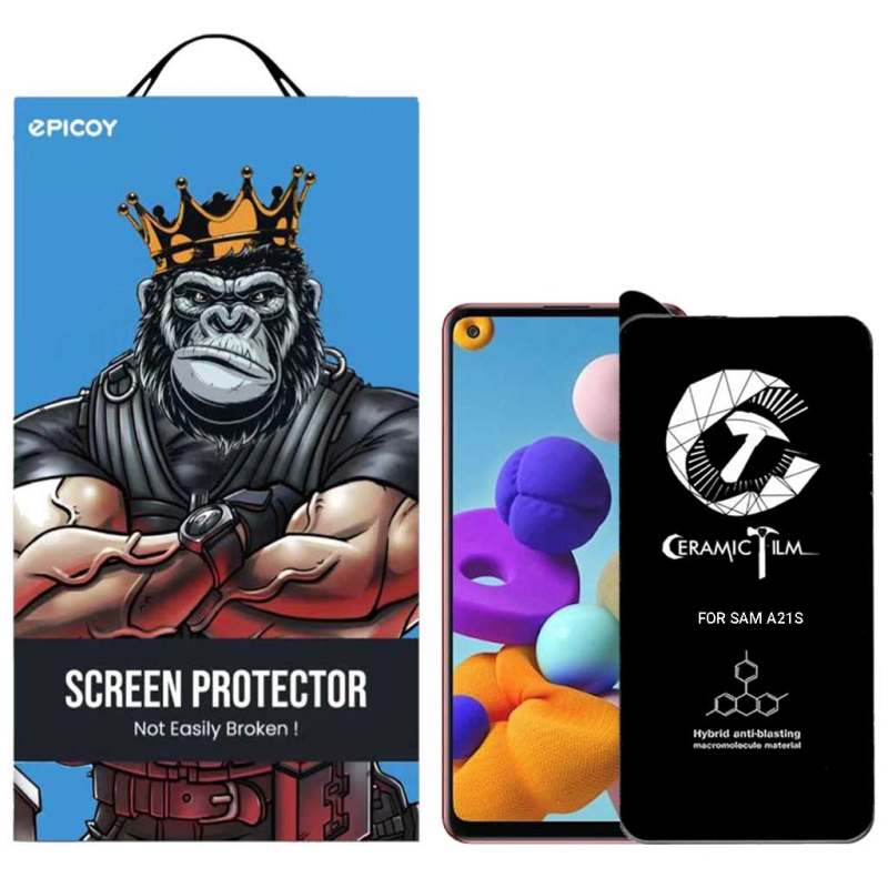 محافظ صفحه نمایش سرامیکی گوشی سامسونگ گلکسی A21s اپیکوی مدل CR7