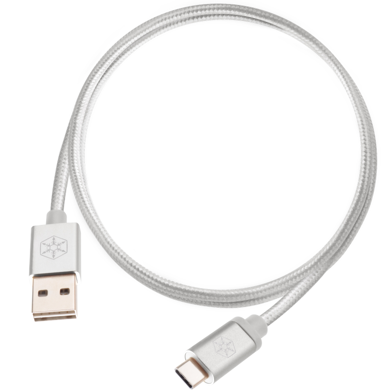 کابل تبدیل USB به USB-C سیلوراستون مدل CPU04 طول 1.8 متر کابل تبدیل USB به USB-C سیلوراستون مدل CPU04 طول 1.8 متر