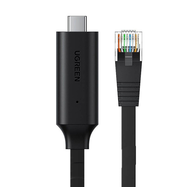 کابل تبدیل USB-C به LAN یوگرین مدل 80186-CM204 به طول 1.5 متر