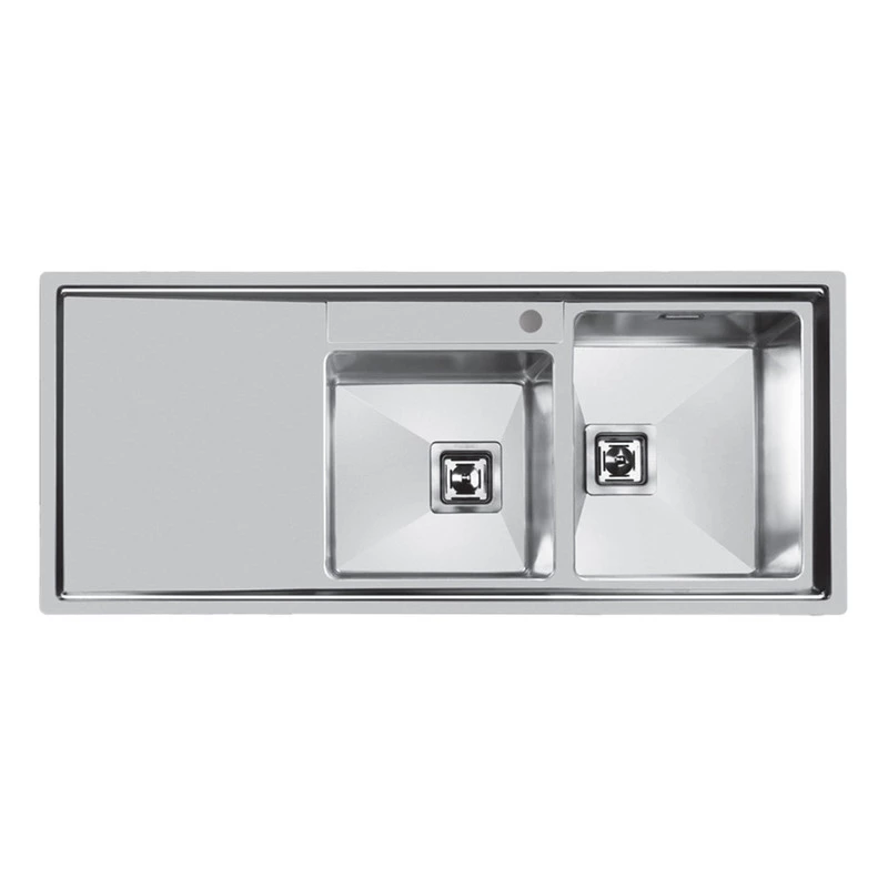 سینک ظرفشویی اخوان مدل 600S توکار-چپ لگن