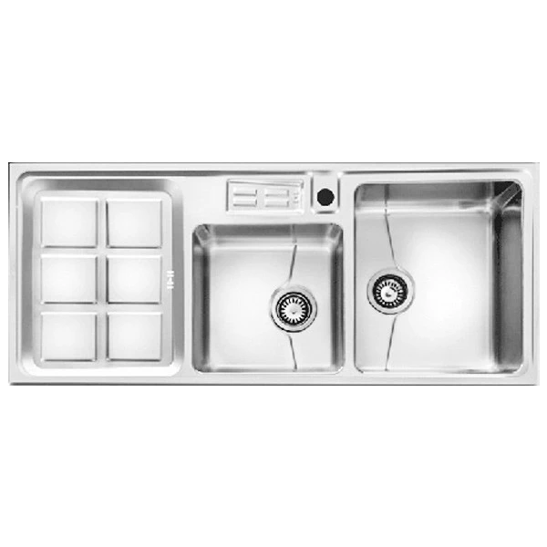 سینک ظرفشویی اخوان مدل 318SNew توکار-راست لگن