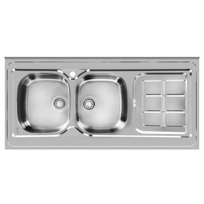 سینک ظرفشویی اخوان مدل 148NEW روکار-راست لگن