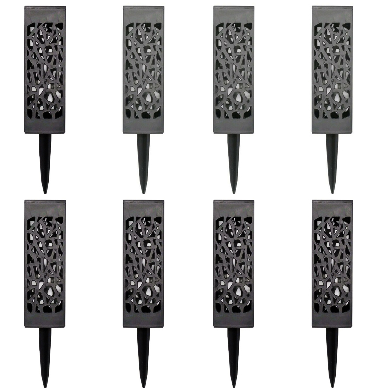 چراغ باغی خورشیدی سولونیکس مدل مکعب بسته 8 عددی