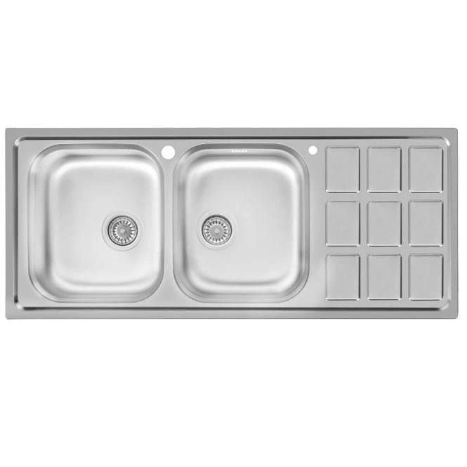 سینک ظرفشویی اخوان مدل 368 توکار-راست لگن سینک ظرفشویی اخوان مدل 368 توکار-راست لگن