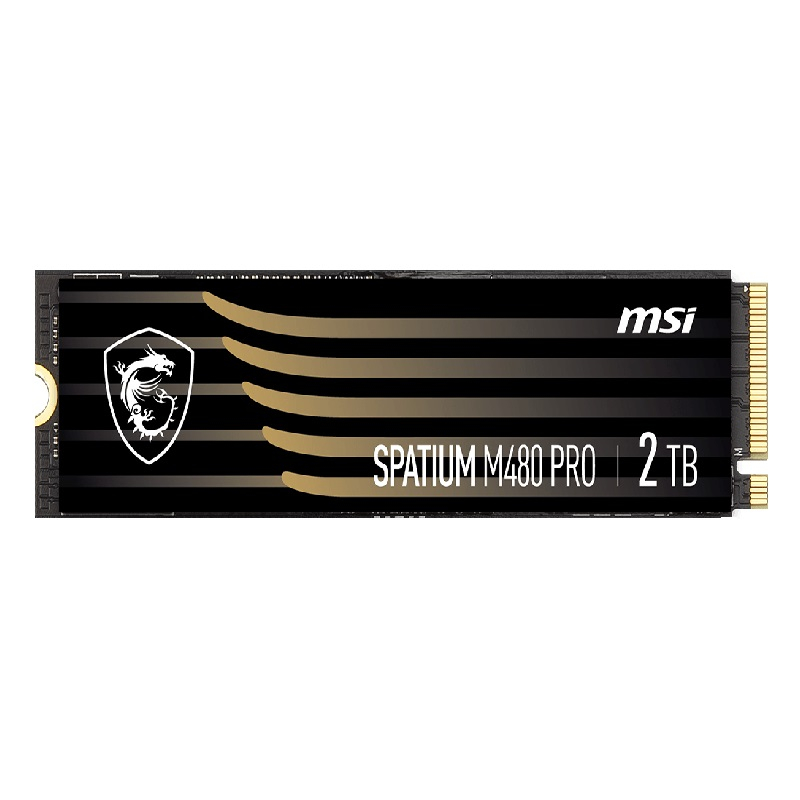 اس اس دی اینترنال ام اس آی مدل SPATIUM M480 PRO PCIe 4.0 NVMe M.2 ظرفیت دو ترابایت اس اس دی اینترنال ام اس آی مدل SPATIUM M480 PRO PCIe 4.0 NVMe M.2 ظرفیت دو ترابایت