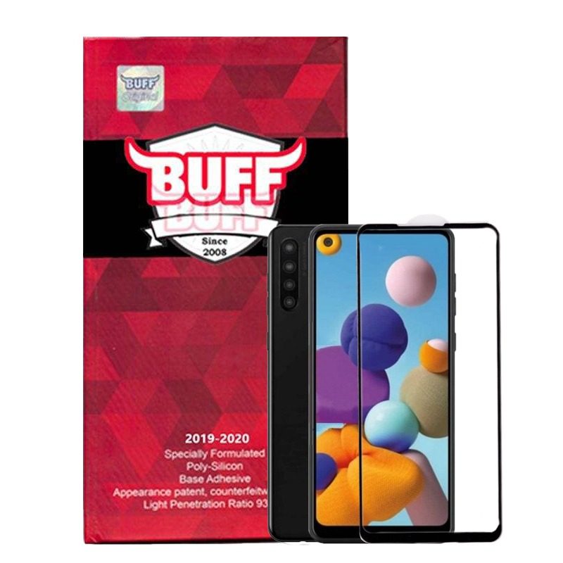 گلس گوشی سامسونگ گلکسی A21 بوف 5D مدل F33