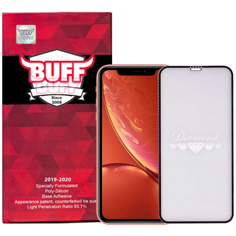 گلس گوشی اپل آیفون Xr بوف 5D مدل Diamond