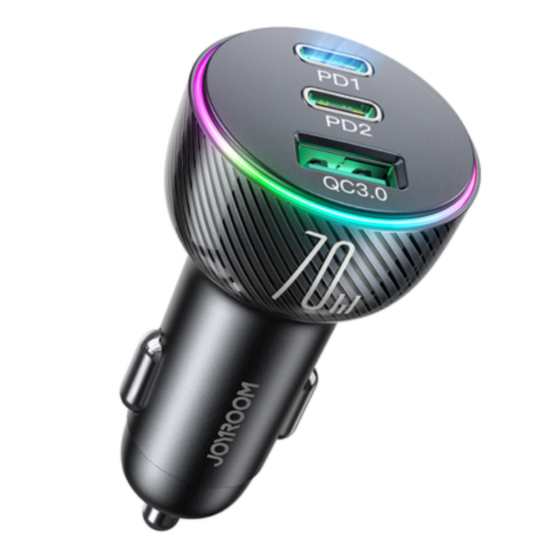 شارژر فندکی 70 وات جوی روم مدل JR-CL26 شارژر فندکی 70 وات جوی روم مدل JR-CL26