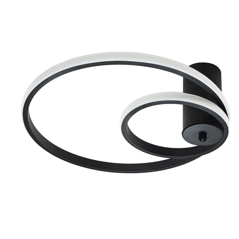 لوستر سقفی اتاق چشمه نور مدل L6372/2 مهتابی-سبز زیتونی